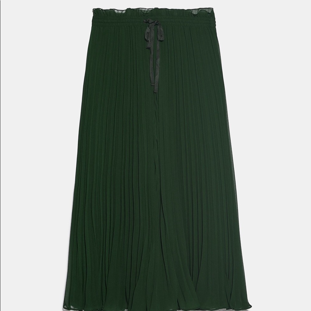 ZARA PLEATED CULOTTES